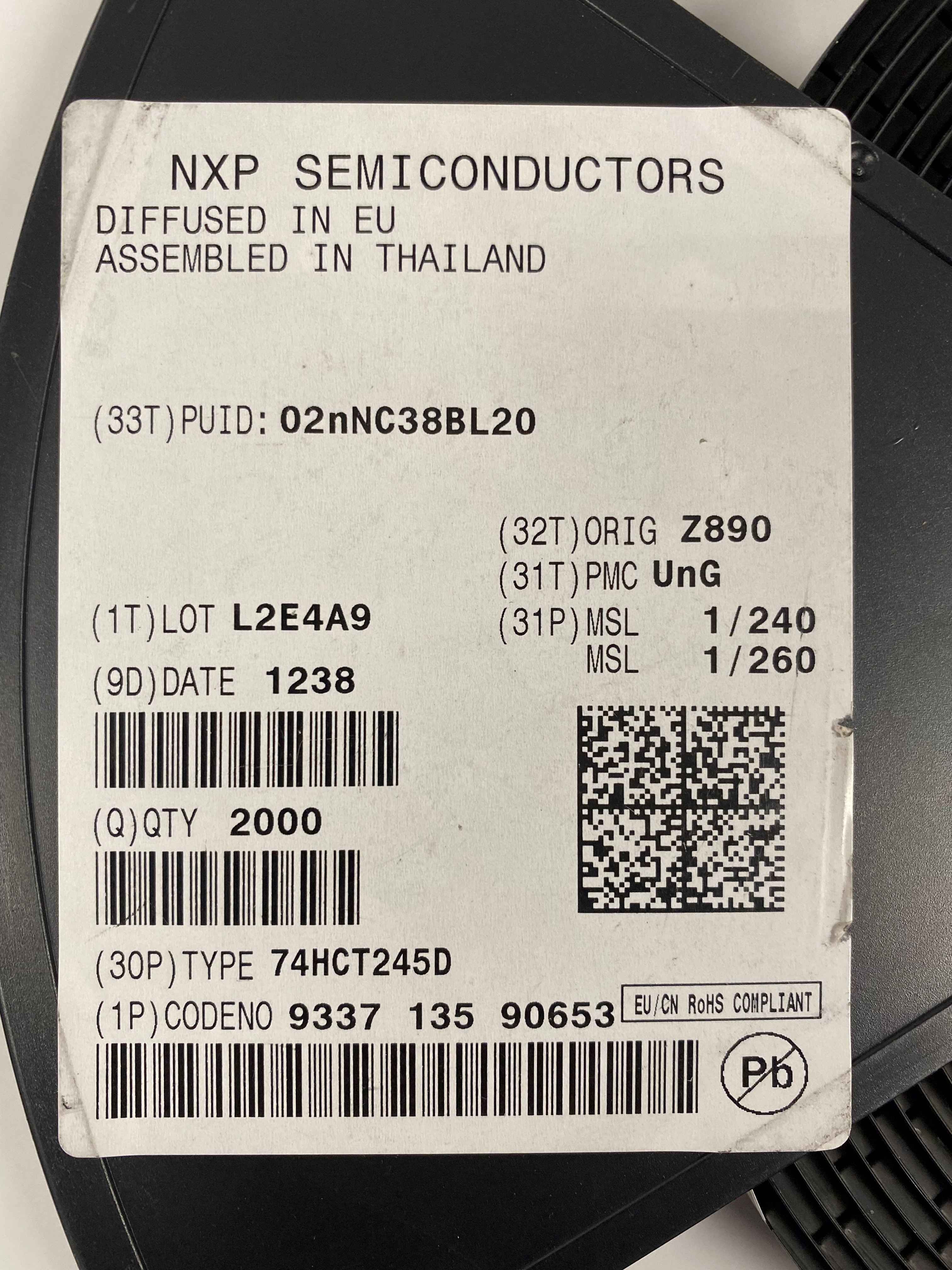 NXP 74HCT245D  RoHS