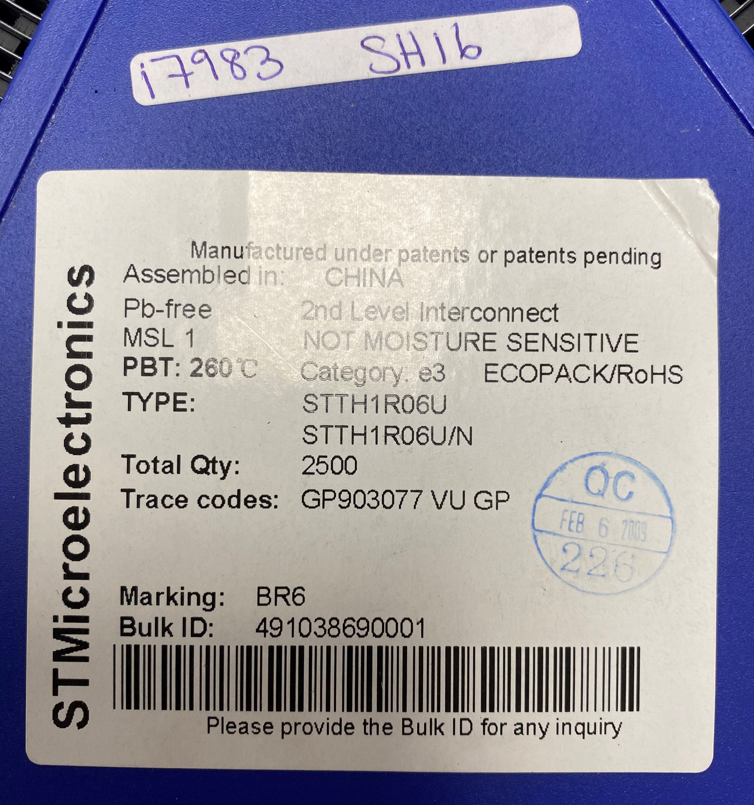 STMicroelectronics STTH1R06U